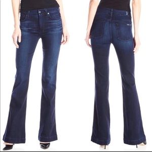 7 For All Mankind The Slim Trouser Flare Jeans 29